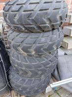 4 wielen met banden voor quad of buggy., Motoren, Ophalen
