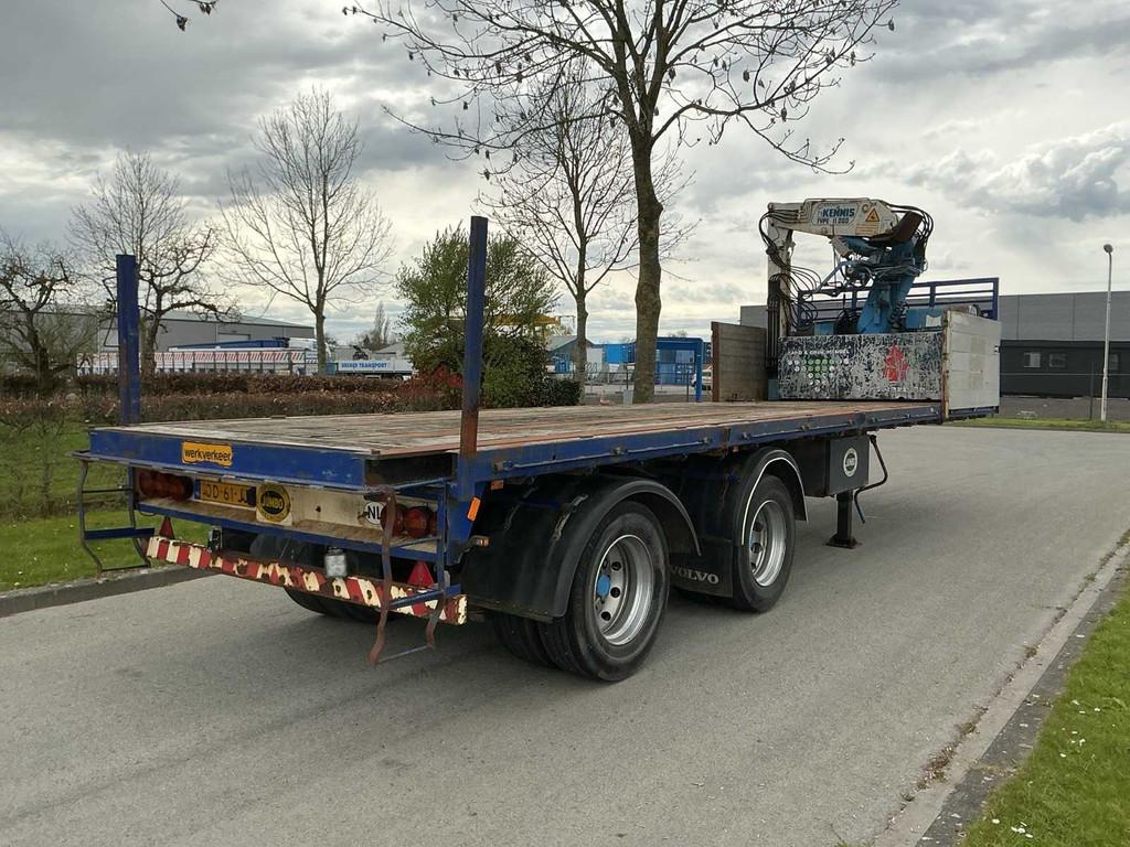 1994 - Jumbo - T0200S6 - Oplegger/StenenTrailer, Auto's, Overige brandstoffen, Bedrijf, Aanhangers en Opleggers, Te koop