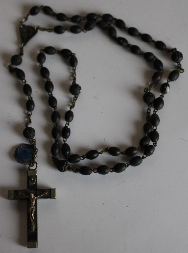 Antieke paternoster, Ophalen of Verzenden, Gebruikt, Overige typen, Christendom | Katholiek