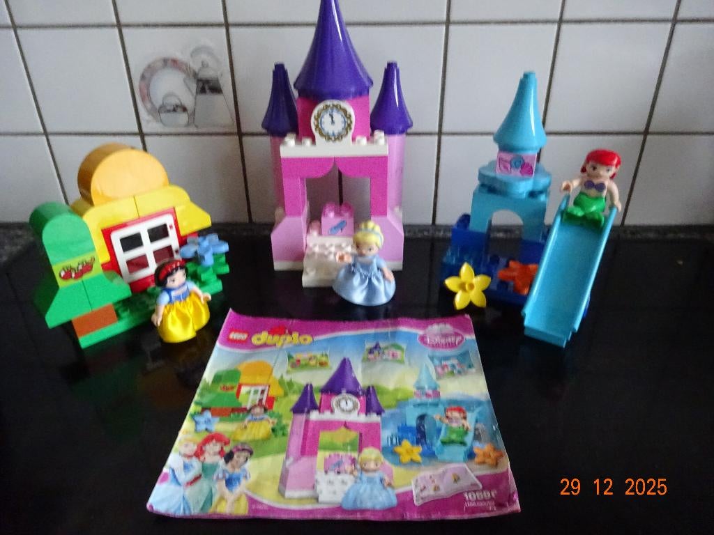 LEGO DUPLO Disney Princess Prinsessen - 10596*VOLLEDIG*, Ophalen of Verzenden, Duplo, Disney