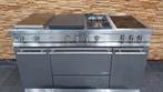 Luxe Westahl Fornuis 150cm RVS 3 ovens Tepan yaki CoupedeFue, Gaz, Classe énergétique A ou plus économe, Comme neuf, Enlèvement