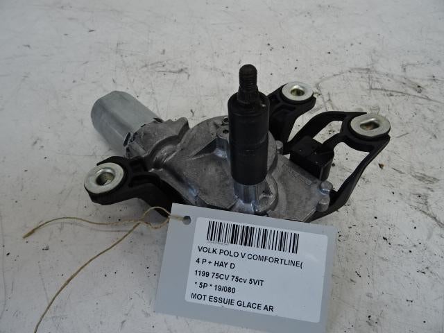 MOTEUR ESSUIE-GLACE ARRIÈRE Polo V (6R) (5K6955711B), Utilisé, Volkswagen