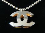 Collier/pendentif Chanel. Argent 925, Enlèvement ou Envoi, Autres représentations, Comme neuf, Argent