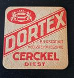 Bierviltje sous bock Dortex Cerckel Diest Vooroorlogs, Verzamelen, Ophalen of Verzenden
