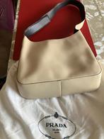 Te koop: Lederen Prada handtas – Perfecte staat, Ophalen, Zo goed als nieuw, Wit, Handtas