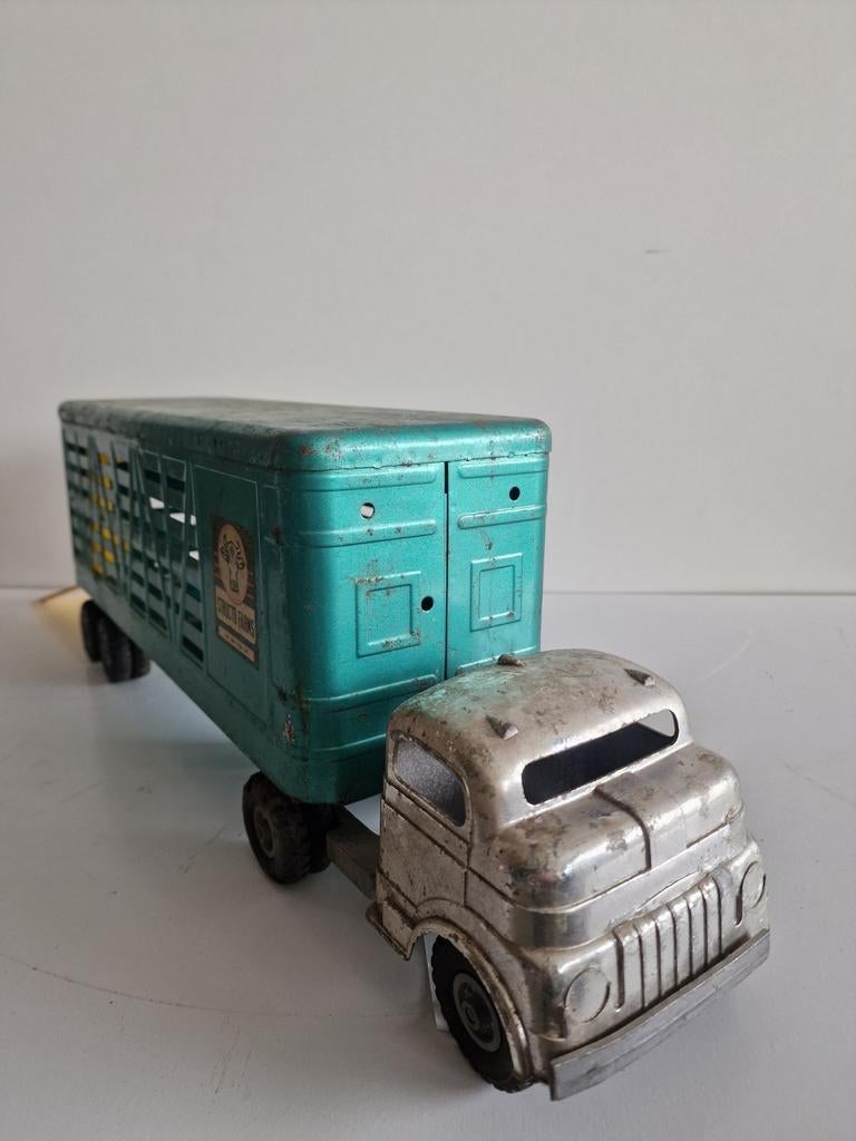 Structo 50 ans de transport de bétail en métal, Antiquités & Art, Antiquités | Jouets, Enlèvement