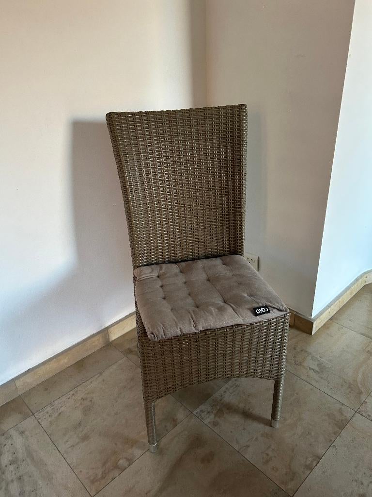 Tuinstoelen, Jardin & Terrasse, Ensembles de jardin, Chaise, 5 places, Salons de jardin, Synthétique