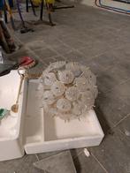 Lustre vintage spoutnik – verre & métal doré, Enlèvement, Verre