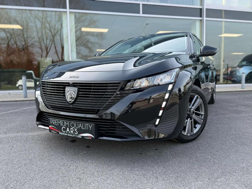 Peugeot 308 AUTOMAAT / CARPLAY / SENSOREN / NAVI /AIRCO /, Automaat, Stof, 1199 cc, Zwart