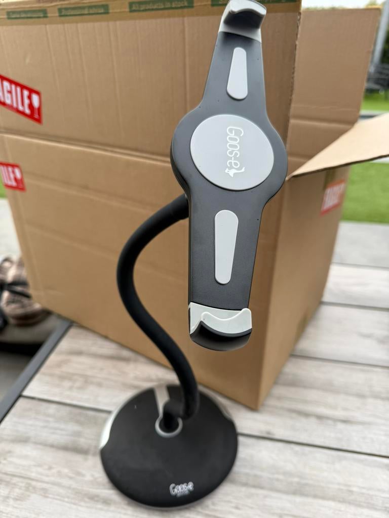 Goose pro tablethouder op voet, Ophalen of Verzenden, Zo goed als nieuw