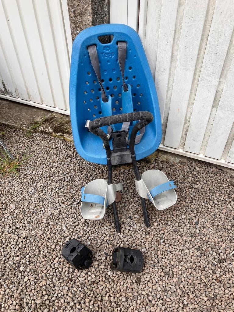 Fietsstoeltje vooraan Yepp Mini blauw, Enlèvement