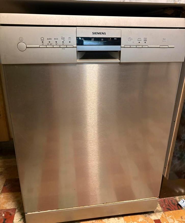Siemens vaatwasser, Elektronische apparatuur, Vaatwasmachines, Zo goed als nieuw, Vrijstaand, Eco programma, Kort programma, Ophalen
