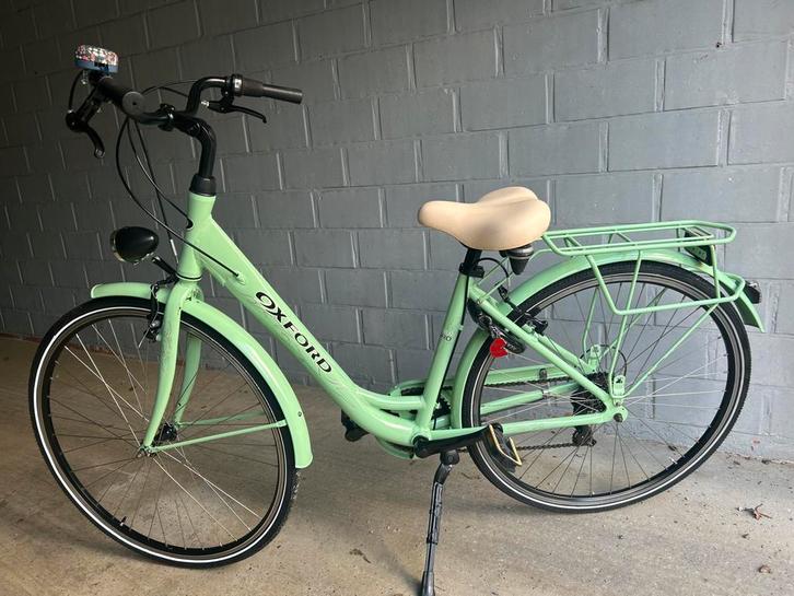 Meisjefiets oxford 28 inch maat 42, Fietsen en Brommers, Fietsen | Meisjes, Zo goed als nieuw, Versnellingen, Ophalen