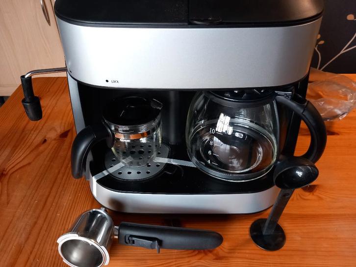 COMBINÉ EXPRESSO CAFETIÈRE, Electroménager, Cafetières, Neuf, Café moulu, Cafetière, Enlèvement