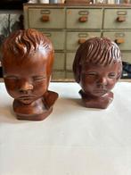 Vintage kinderbustes – slapende baby, Antiek en Kunst, Ophalen of Verzenden