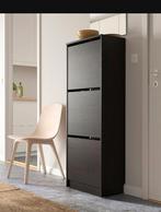 Meuble à chaussure BISSA IKEA brun noir, Enlèvement