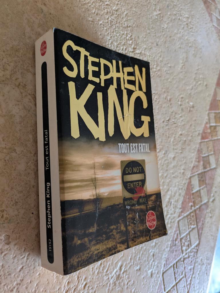 Tout est fatal (Stephen King)., Livres, Envoi, Utilisé, Stephen King.