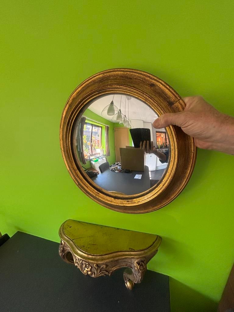 Antieke spiegel en tabletje, Antiek en Kunst, Ophalen