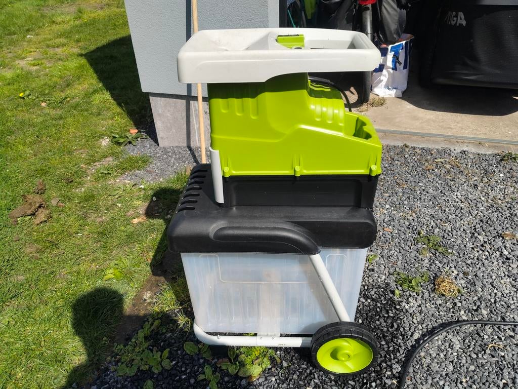 Broyeuses de végétaux électrique central Park, Tuin en Terras, Hakselaars, Gebruikt, Elektrisch, Met opvangzak, Ophalen