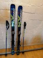 Atomic sx7 supercross 130cm met bijpassende skistokken, Sport en Fitness, Ophalen, Gebruikt, 100 tot 140 cm, Atomic
