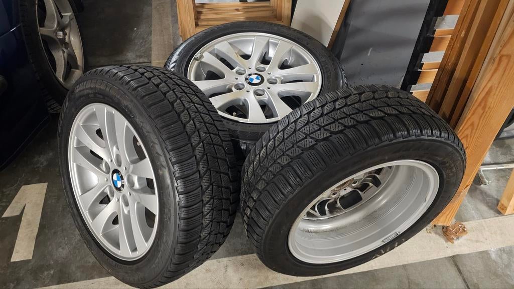 4 jantes Bmw et pneus neufs Bridgestone 16", Autos : Pièces & Accessoires, Pneus & Jantes, Enlèvement ou Envoi, Pneu(s)