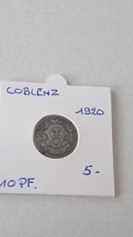 Coblenz 10 pf 1920 mooi, Ophalen of Verzenden