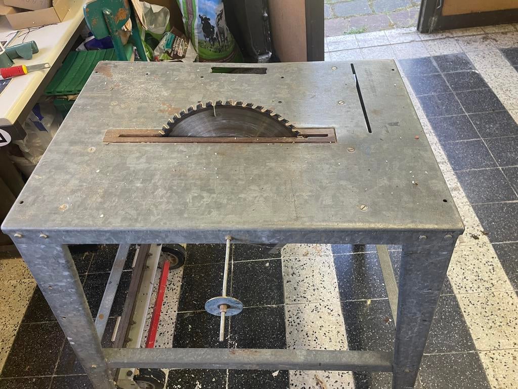 Tafelzaag hout, Doe-het-zelf en Bouw, Gereedschap | Zaagmachines, Ophalen, Gebruikt, Cirkelzaag, 30 tot 70 mm