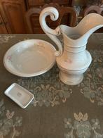Waskom, kruik + zeepbakje, Antiek en Kunst, Ophalen