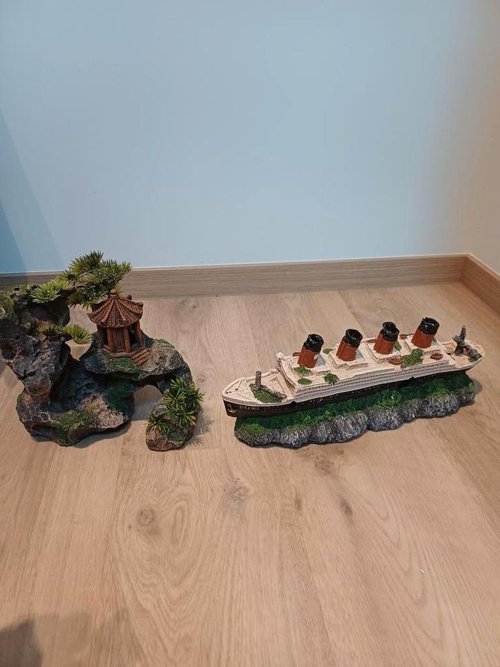 Aquarium decoratie set 7 (20 euro per stuk), Dieren en Toebehoren, Vissen | Aquaria en Toebehoren, Nieuw, Sierelement, Ophalen of Verzenden