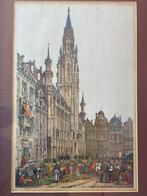 Samuel Prout Hotel de Ville Brussels Originele link, Ophalen