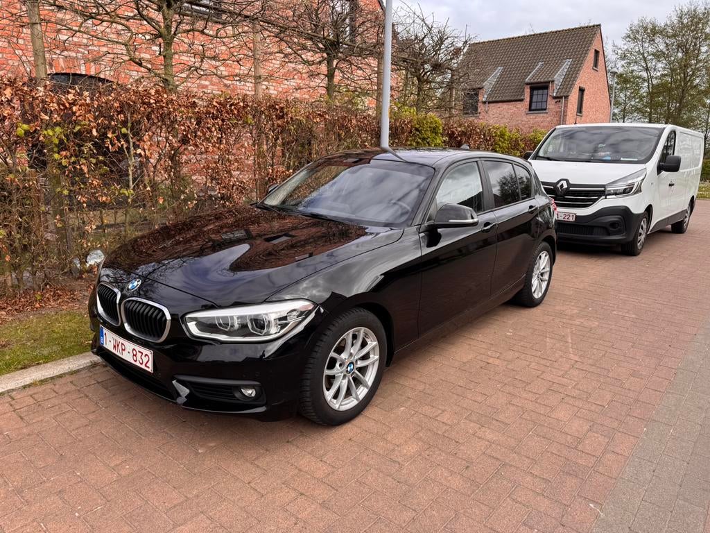 BMW 118i, Auto's, BMW, 100 kW, Zwart, 5 deurs, Particulier