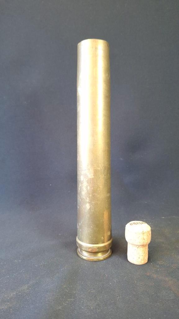 WO2 Duitse 3,7 cm Flak huls LEEG, Collections, Objets militaires | Général, Enlèvement ou Envoi