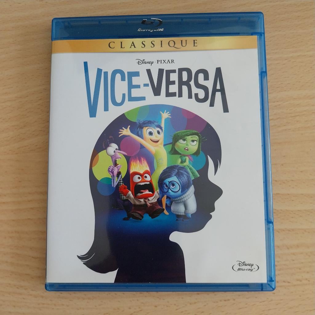 Blu Ray "Vice et Versa - Walt DIsney" état nickel comme neuf, CD & DVD, Enlèvement, Comme neuf, Dessins animés et Film d'animation