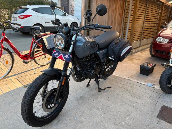 Brixton cromwell 125cc, Motoren, Motoren | Overige merken, Overig, 11 kW of minder, 1 cilinder, Minimaal motorrijbewijs A1, LED Verlichting