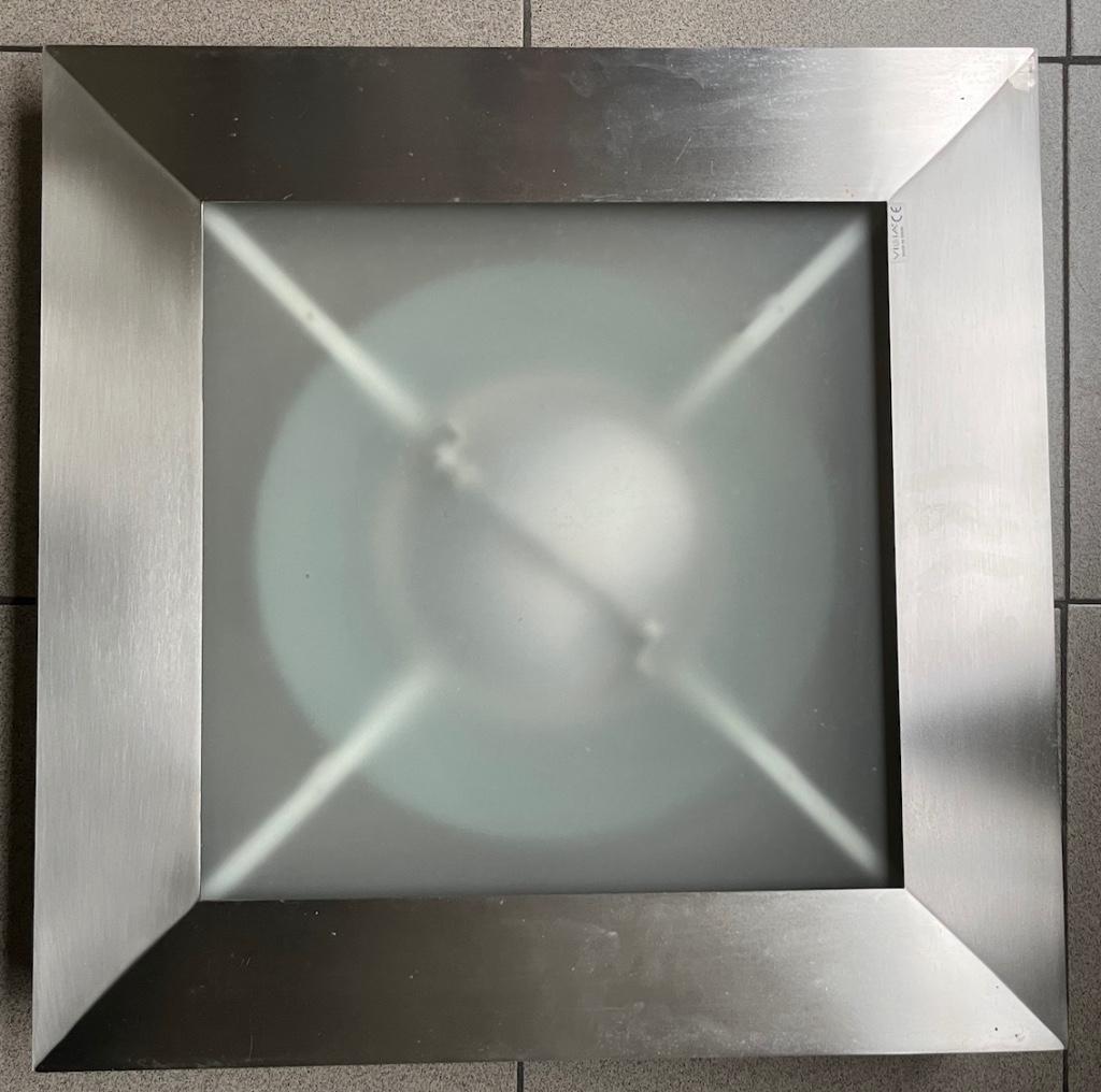 DESIGN Verlichting  in inox, Ophalen of Verzenden, Glas, DESIGN VERLICHTING