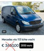 Mercedes vito Mercedes vito 113 lichte vracht, Auto's, Mercedes-Benz, Particulier, Te koop, 2200 cc, Vito