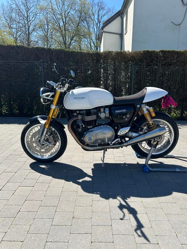 Triumph Thruxton 1200r, 2 cilinders, Nieuw, Motorrijbewijs A, Particulier