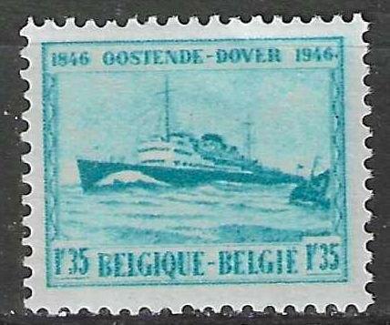 Belgie 1946 - Yvert 725 - Maildienst Oostende-Dover (PF), Postzegels en Munten, Postzegels | Europa | België, Postfris, Scheepvaart