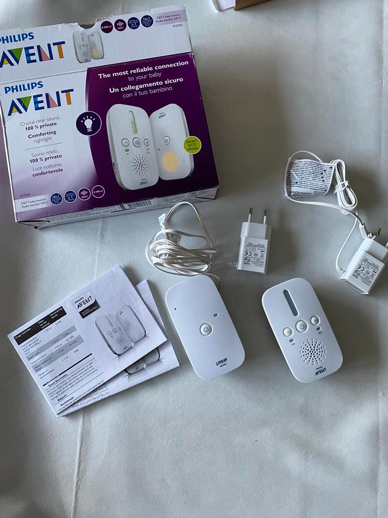 Moniteur pour bébé Avent Philips, Enfants & Bébés, Babyphones, Comme neuf, Enlèvement