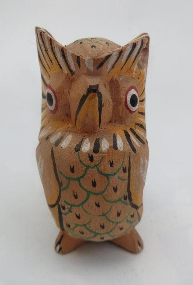 beeldje uil servietring, Verzamelen, Ophalen of Verzenden, Gebruikt, Dier
