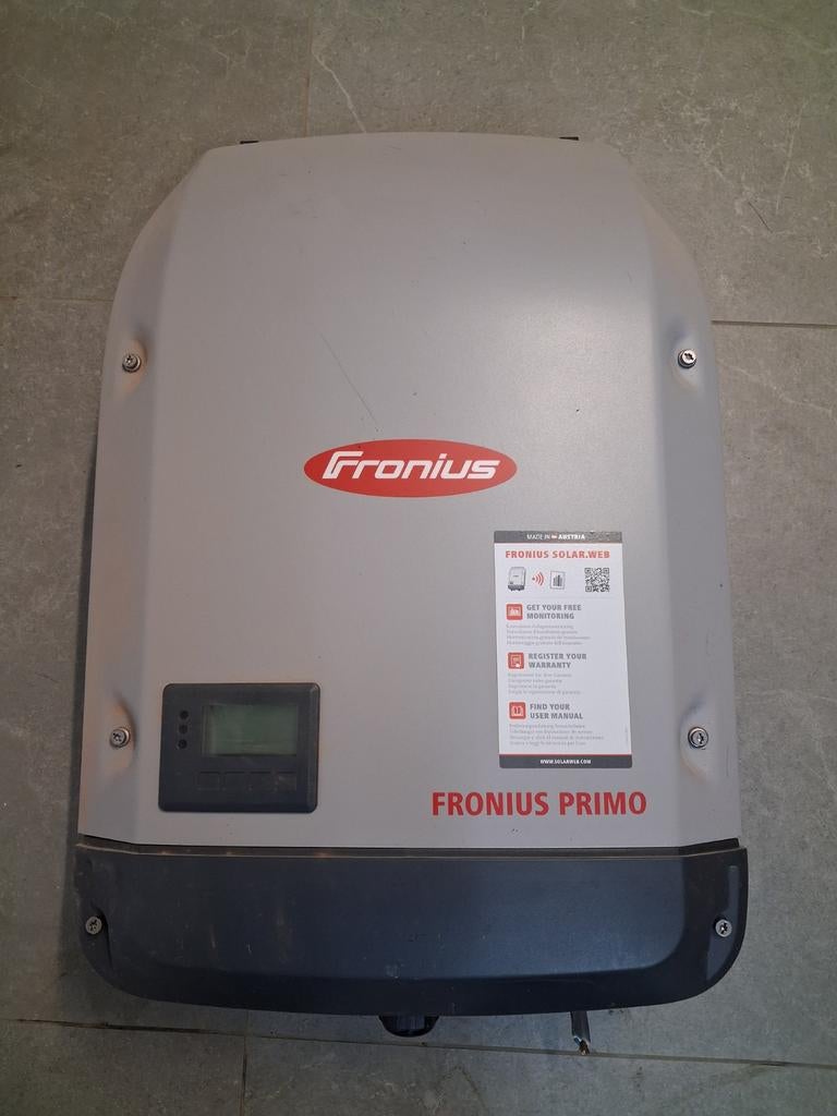 Fronius omvormer, Ophalen