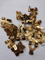 Haken, kaderhaakjes, haakjes voor kaders in koper, prijs/set, Ophalen of Verzenden, Zo goed als nieuw
