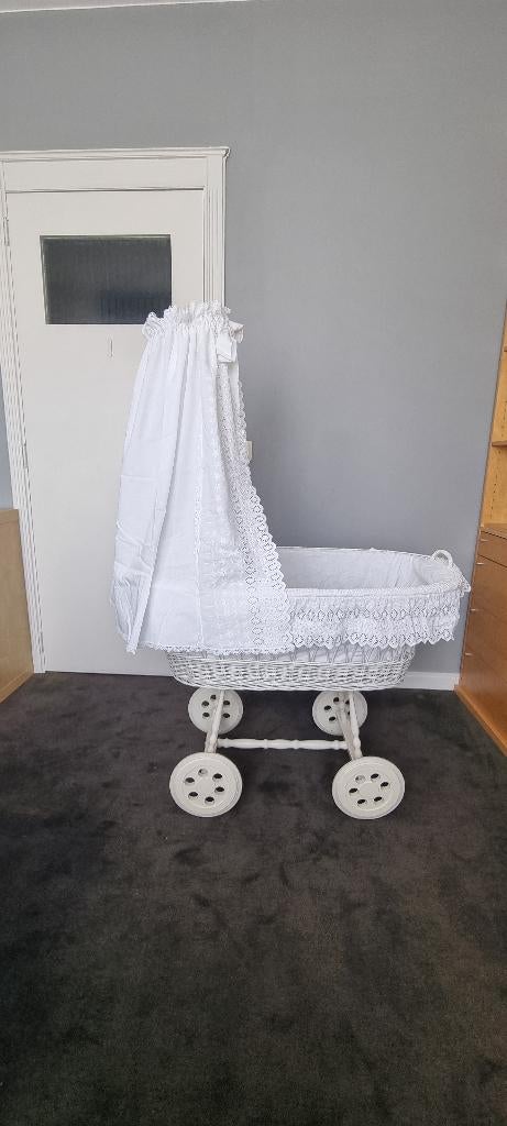 Berceau bébé Vintage, Matelas, Moins de 70 cm, Comme neuf, Enlèvement