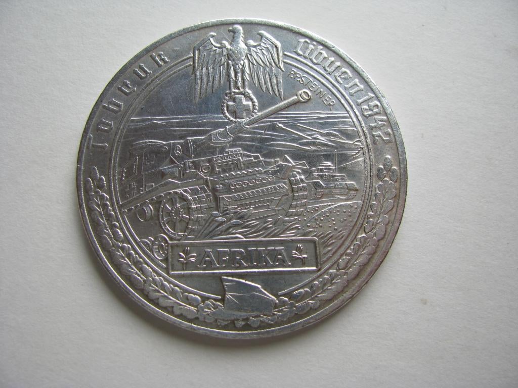 Duitse munt van het Afrika Korps, Verzenden