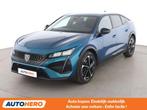 Peugeot 408 1.6 Hybrid Allure Pack (bj 2023, automaat), Gebruikt, Euro 6, Blauw, 181 pk