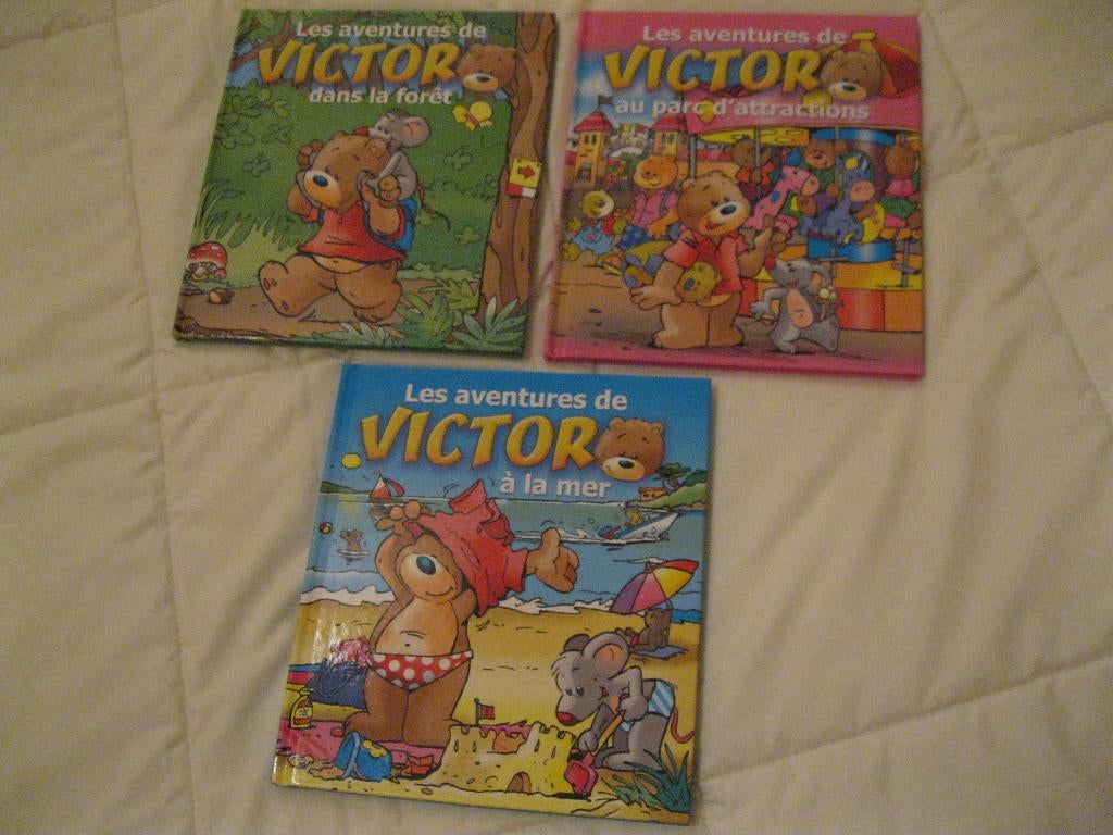 3 boeken De avonturen van Victor, 5 of 6 jaar, Jongen of Meisje, Ophalen of Verzenden, Zo goed als nieuw