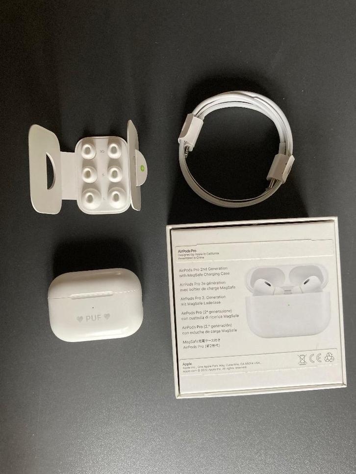 Airpods Pro 2 - comme neufs, Télécoms, Téléphonie mobile | Écouteurs, Comme neuf, Intra-auriculaires (In-Ear), Bluetooth, Enlèvement ou Envoi