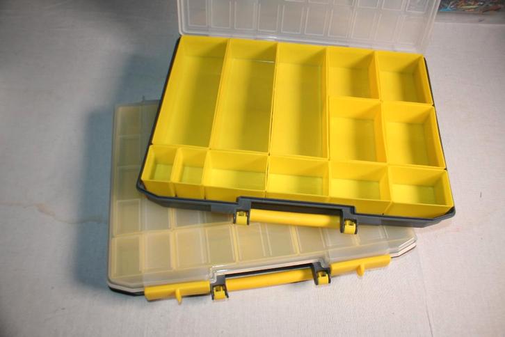 assortimentsdoos koffer 13 vakjes raaco carryLite 55, Doe-het-zelf en Bouw, Kratten en Dozen, Ophalen