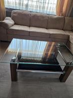 Table basse en verre, Maison & Meubles, Enlèvement, Comme neuf, Verre