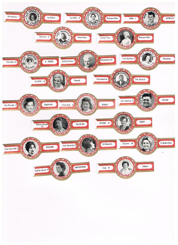 MARQUES DE CIGARES, CAFÉ, PUBLICITÉ, CARAIBE, Envoi, Neuf, Autres types